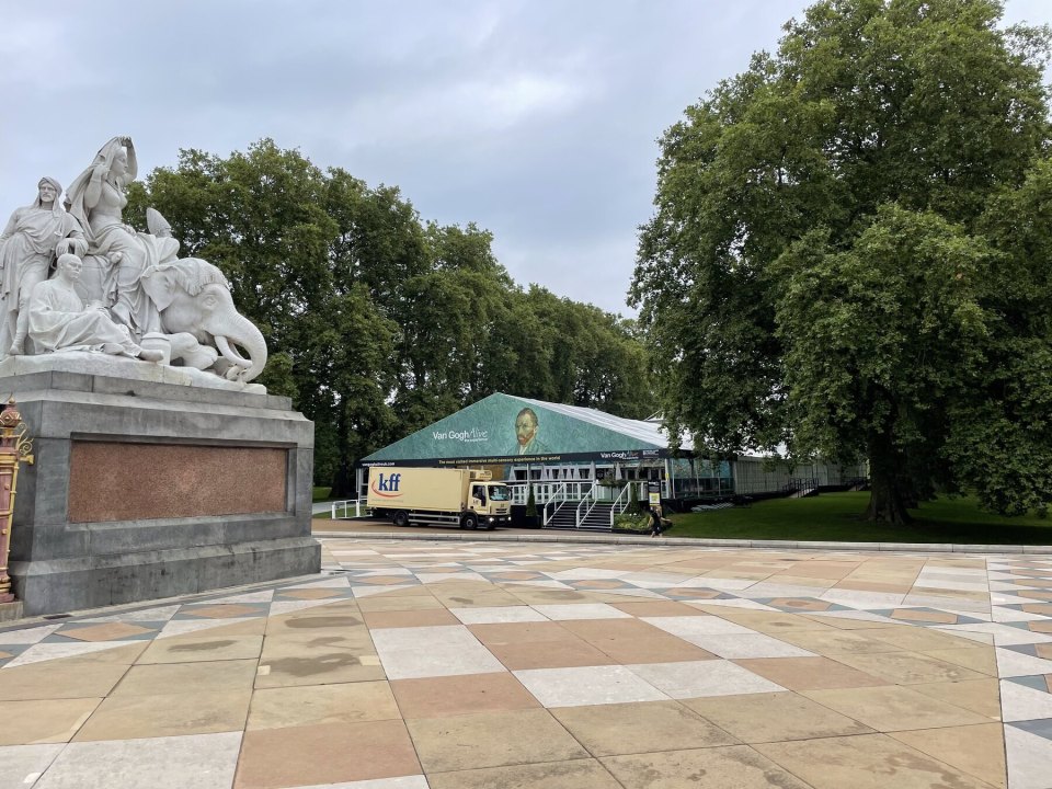 Мемориал в лондонском парке