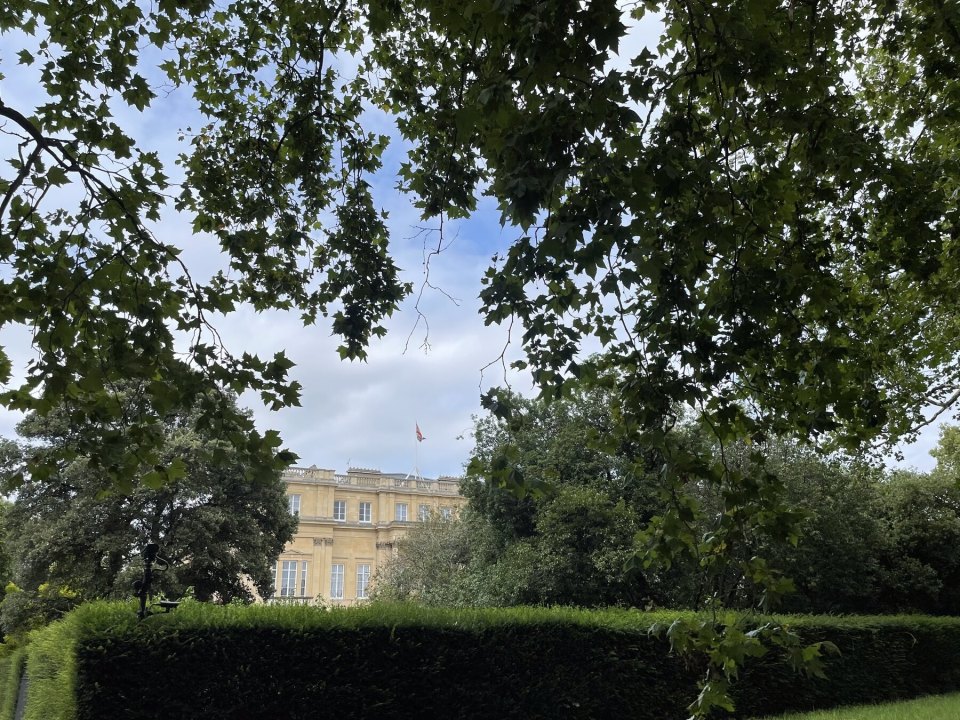 A historic palace building in central London
