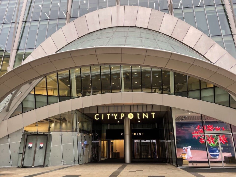 Современное офисное здание Citypoint в деловом центре Лондона
