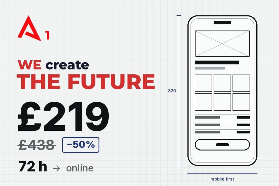We build websites for tradespeople and sole traders — £219