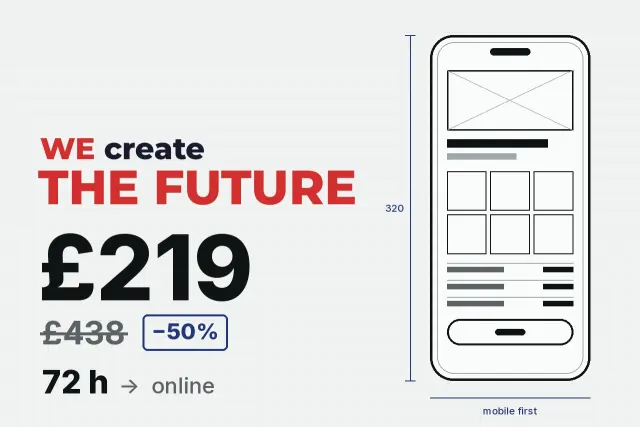 We build websites for tradespeople and sole traders — £219