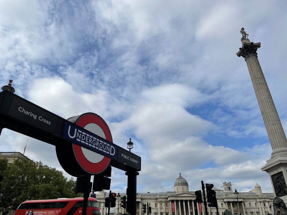 A London Underground sign