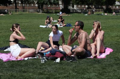 The latest from around the country as Britain is expected to see temperatures nearing 30C.