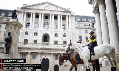 72/5000 Банк Англии спрашивает банки, готовы ли они к отрицательным процентным ставкам