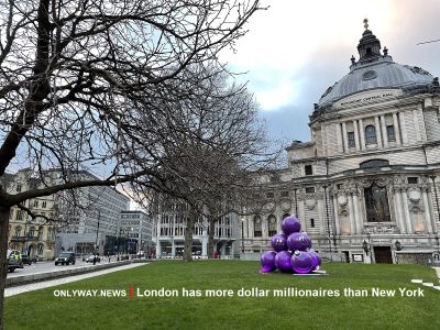 В Лондоне оказалось больше долларовых миллионеров, чем в Нью-Йорке