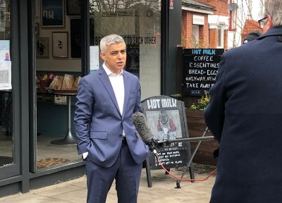 Садик Хан начнет свою кампанию по переизбранию на должность мэра Лондона