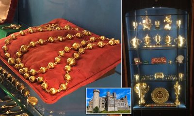 Из замка Арундел в Западном Сассексе украли исторические сокровища стоимостью более миллиона фунтов.
