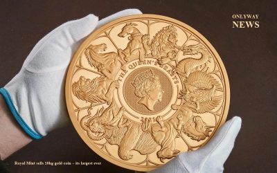Royal Mint sells 10kg gold coin – its largest ever
