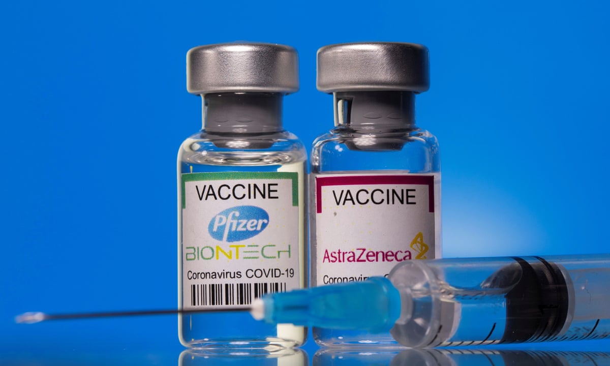 Комбинация вакцин AZ и Pfizer обеспечивает высокий уровень защиты