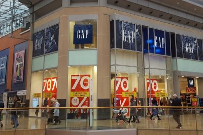 Gap закроет все свои магазины в Великобритании и Ирландии