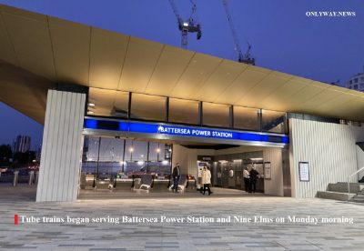 В Лондоне открыли две новые станции метро — Nine Elms и Battersea Power Station, они стали продолжением Северной линии лондонской подземки.