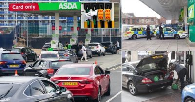 Топливный кризис в Англии нарастает, так как до 90% независимых автозаправочных станций остаются без топлива