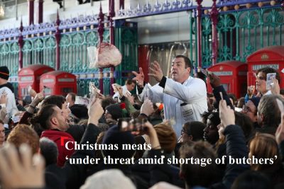 В Великобритании теперь не хватает и мясников — поставки мяса к Рождеству под угрозой