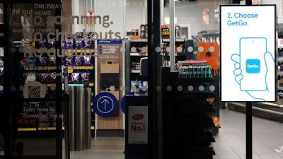 Tesco открывает в Лондоне супермаркет GetGo, работающий без касс.