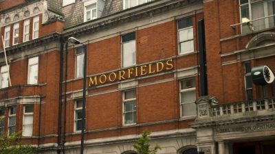 Moorfields Eye Hospital gives woman, 88, bionic eye implant