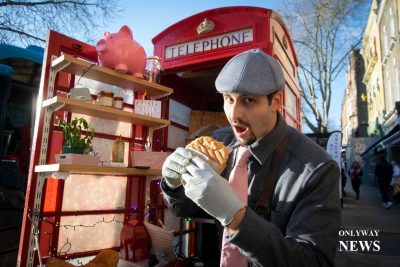 В лондонском районе Хэмпстед появилась новая достопримечательность — возможно, самый маленький сэндвич-бар в мире.