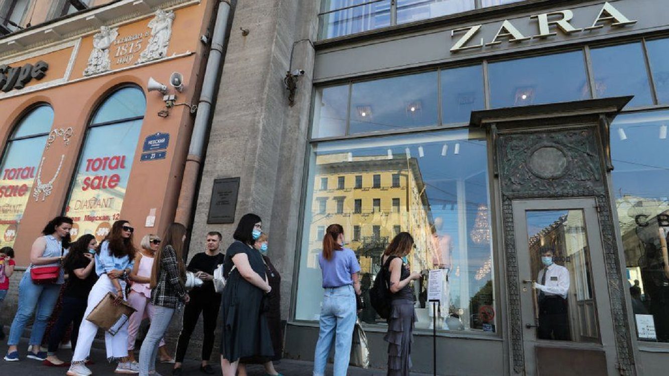 С воскресенья закроются 86 российских магазинов Zara