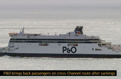 P&O Ferries возобновляет пассажирские переезды Дувр-Кале впервые с тех пор, как она уволила сотни сотрудников без уведомления.