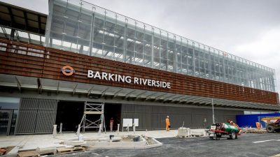 Новая станция метро в Лондоне Barking Riverside