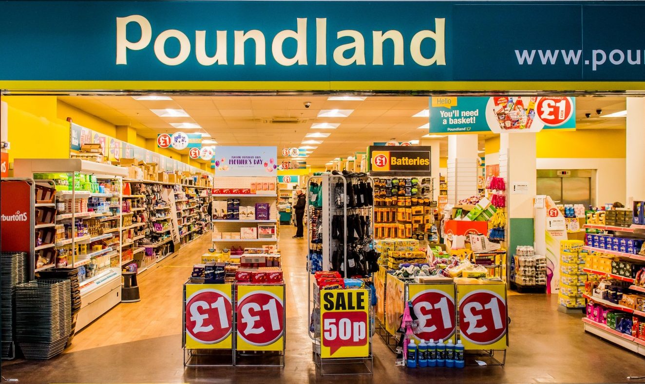 Poundland увеличивает товары на 1 фунт стерлингов