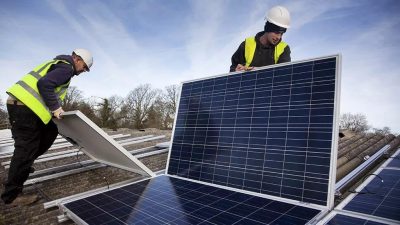 Solar panel sales boom as energy bills soar