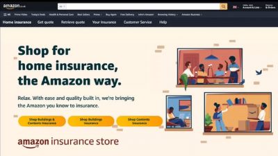 Amazon запустила небольшой интернет-магазин страхования в Великобритании