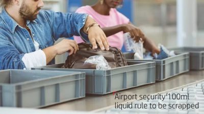 В британских аэропортах отменят запрет на провоз жидкостей