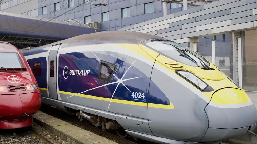 Поезда между Великобританией и Парижем перевозят на 30% меньше пассажиров