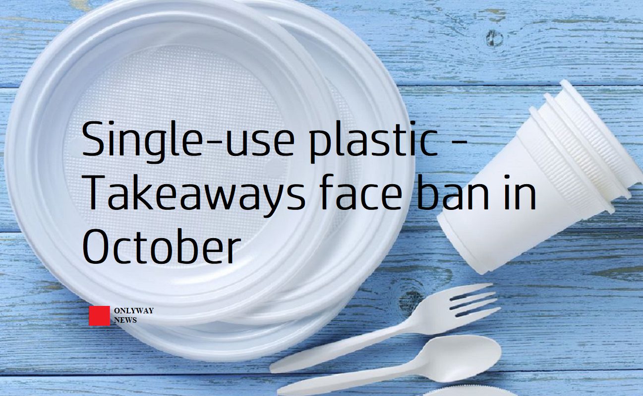 В Англии вступил в силу запрет на одноразовую посуды из пластмассы