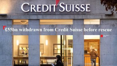 Credit Suisse раскрыл масштабы массового изъятия вкладов