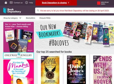 Amazon закрывает британский интернет-магазин Book Depository