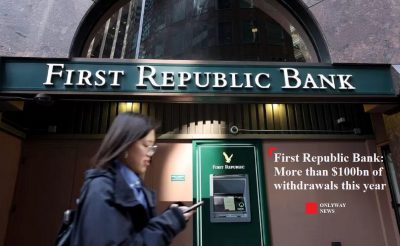 First Republic Bank скатывается к банкротству.