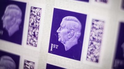 Портрет короля Карла появится на всех стандартных марках Королевской почты