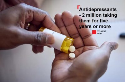 Более четверти пациентов, принимающих антидепрессанты в Англии.
