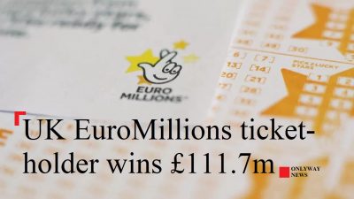 Британский игрок выиграл более 100 миллионов фунтов стерлингов в джекпоте EuroMillions.