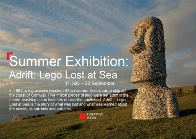 По течению: любопытная история о Лего, потерянном в море - выставка в Королевский музей Корнуолла