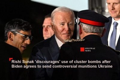 Риши Сунак «не одобряет» использование кассетных бомб