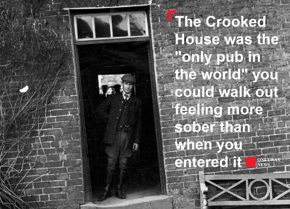 The Crooked House был «единственным пабом в мире», из которого можно было выйти, чувствуя себя более трезвым, чем когда вы вошли в него.