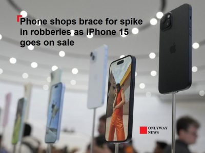 В Великобритании магазины телефонов готовятся к всплеску грабежей.