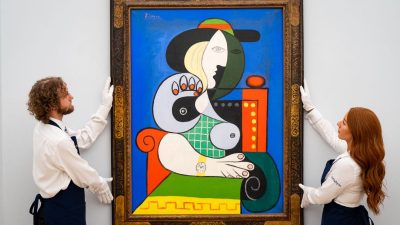 "Мария-Тереза Вальтер" – Картина Пабло Пикассо, будет выставлена на аукционе в Лондоне.
