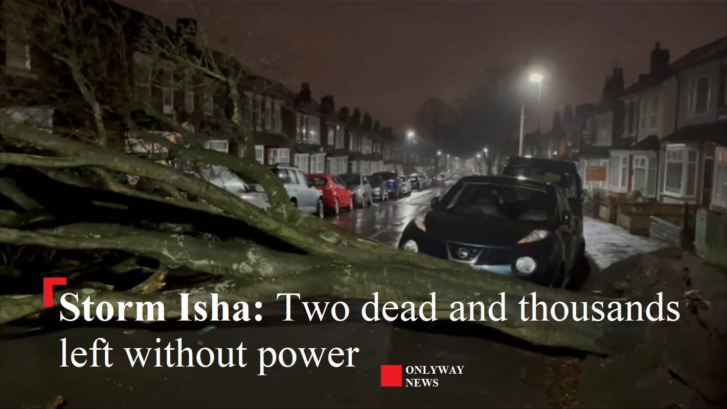 Шторм Иша: двое погибших и тысячи остались без электричества.