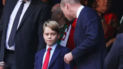 Принц Джордж присоединится к отцу принцу Уильяму, чтобы посмотреть финал Кубка Англии.