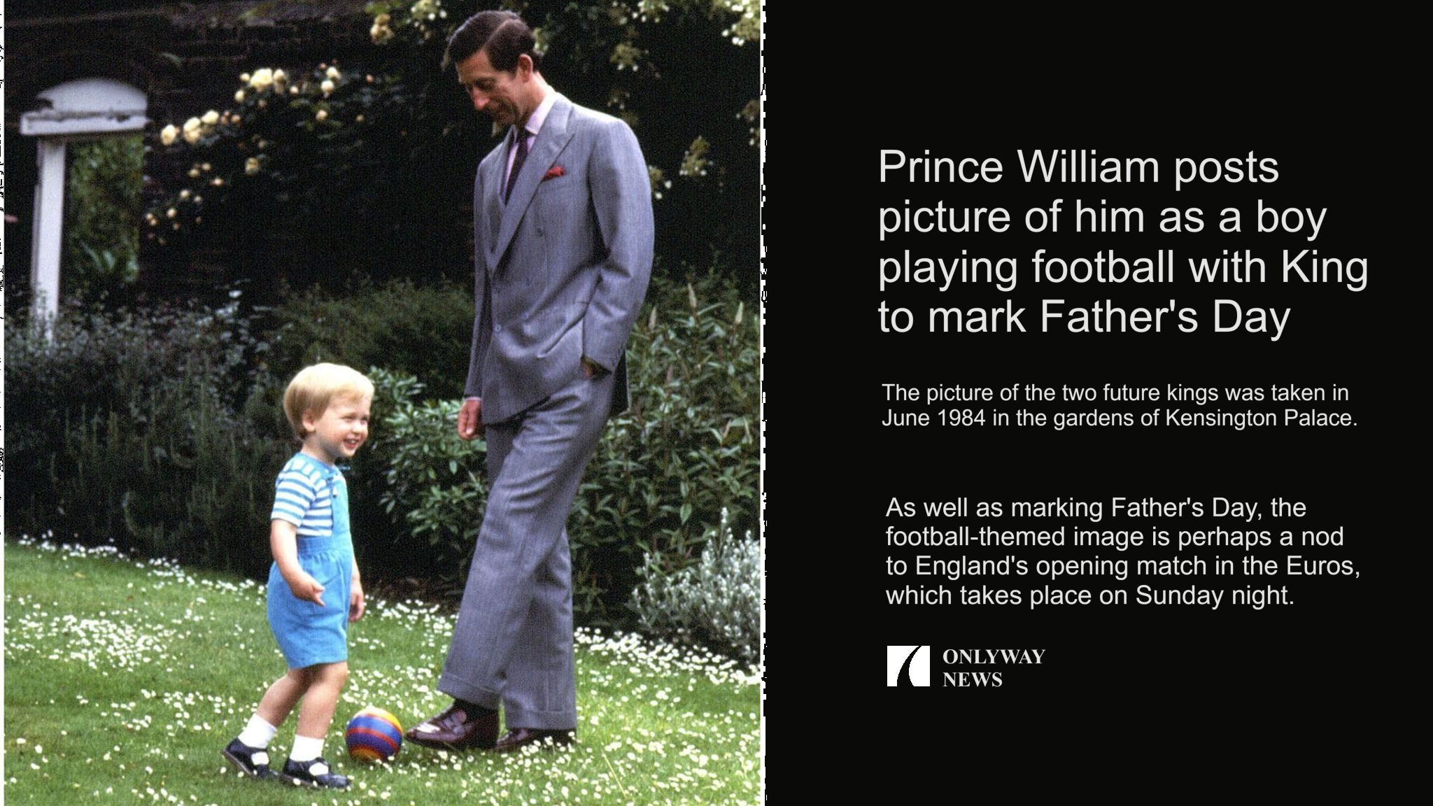 Принц Уильям опубликовал фотографию